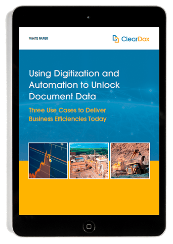 Using Digitization and Automation to Unlock Document Data