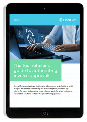 E-book: The fuel retailer’s guide to automating invoice approvals